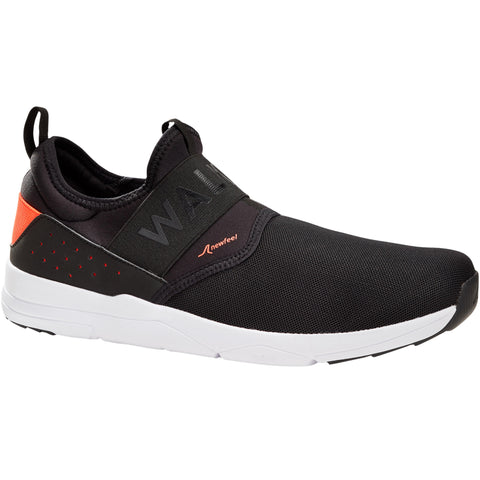 





Кроссовки для активной ходьбы PW 160 Slip-On мужские чёрно-оранжевые,